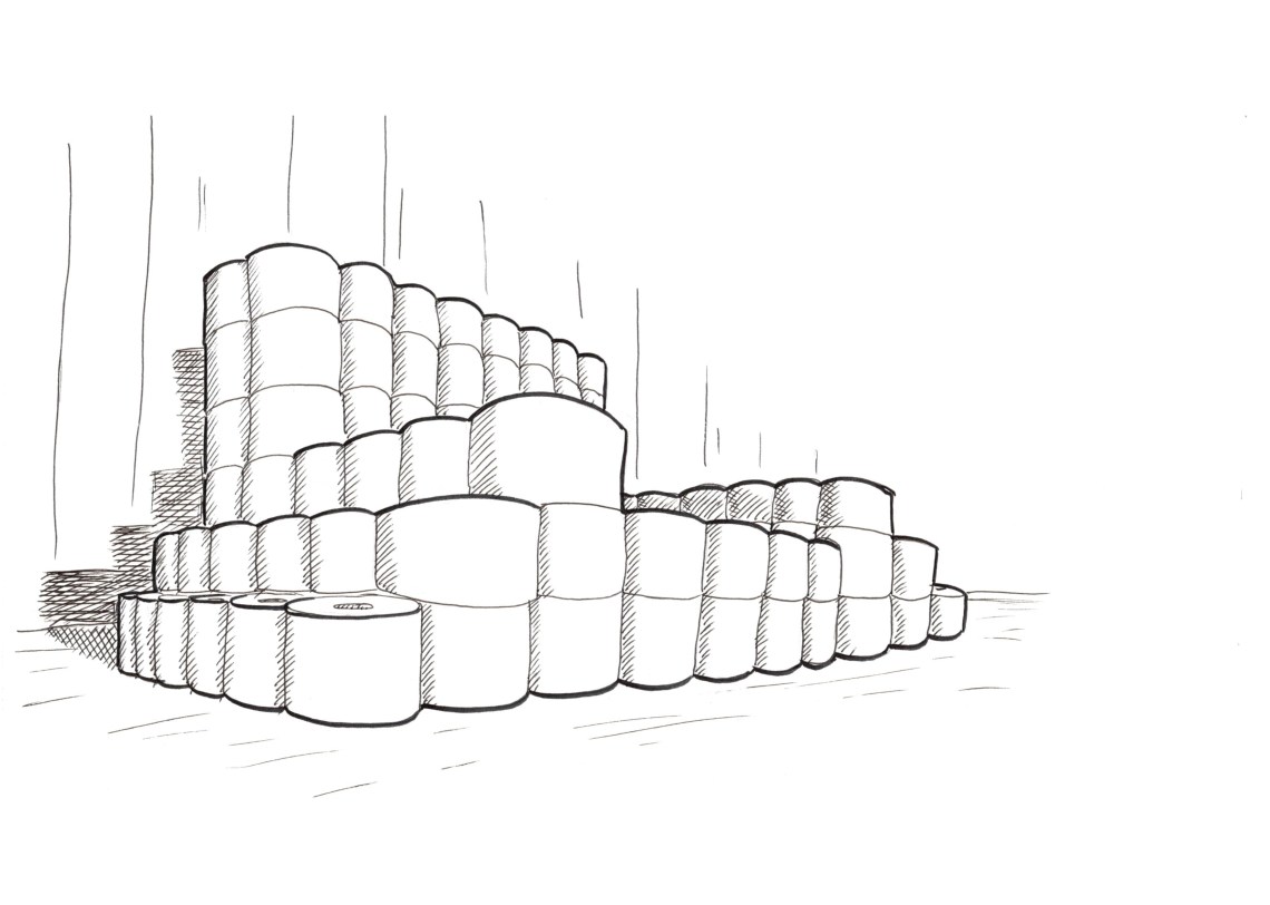 toilet paper throne lower